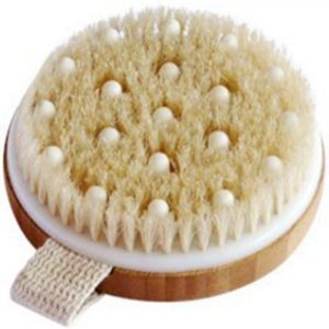 C.S.M. Boar Hair Exfoliating Body Scrub Brush