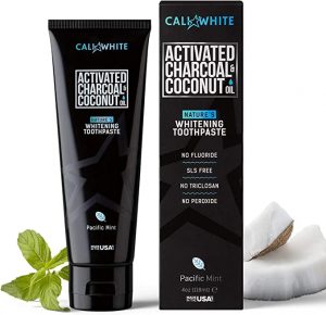 Cali White Activated Charcoal Whitening Toothpaste