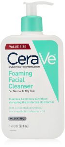CeraVe Non-Drying Hyaluronic Acid Foam Cleanser