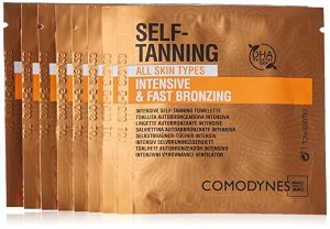 Comodynes Intensive Self-Tanning Towels, 8 Pack