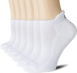 CS CELERSPORT Seamless Toe Unisex Ankle Socks, 6-Pairs