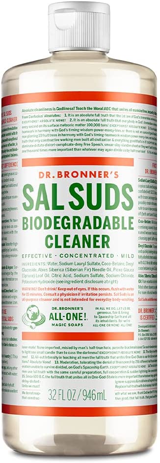 Dr. Bronner’s Cruelty-Free Plant-Based Mopping Solution