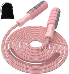 FITMYFAVO Wear-Resistant Cotton Cord Jump Rope