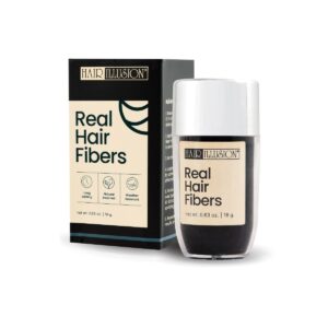 Hair Illusion Real Long Lasting Hold Hair Fibers For Thinning Hair
