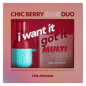 I’M MEME Chic Berry Rose Duo Lip Stain