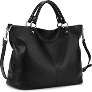 Kattee Top Handle & Strap Leather Handbag