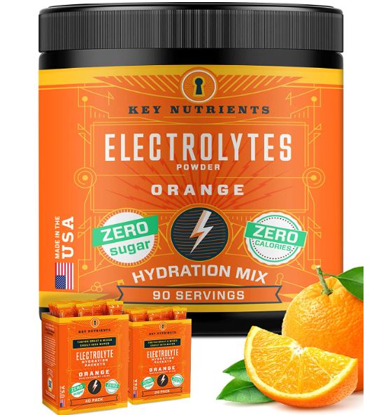 Key Nutrients Recovery Plus Non-GMO Electrolyte Supplement