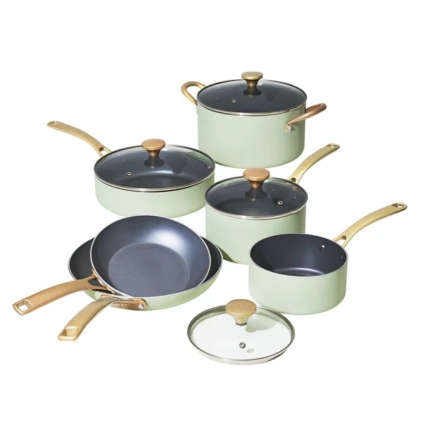 Drew Barrymore Beautiful Ceramic Non-Stick Cookware Line Review - 2022