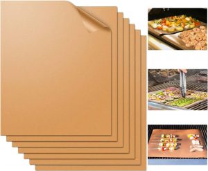 Miaowoof Professional FDA-Approved BBQ Grill Mats, Set Of 7