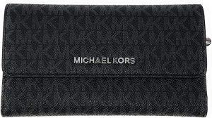 Michael Kors Women’s Trifold Leather Travel Wallet