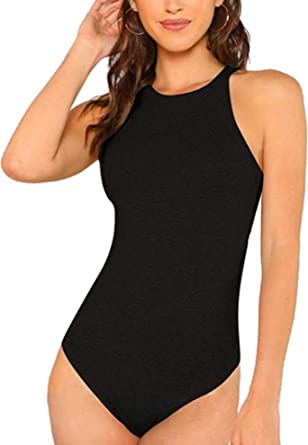 Milumia Fitted Stretch Fabric Bodysuit