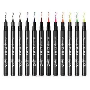 Ownest Matte Liquid Neon Colorful Eyeliner, 12 Count