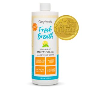 Oxyfresh Zinc Breath Freshener Mouthwash, 16-Ounce
