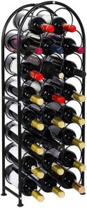 PAG Anti-Rust Wine Rack For Small Spaces, 23-Bottles