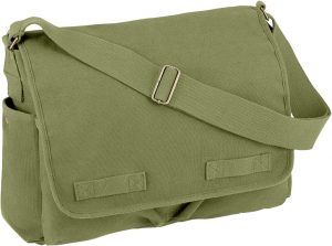 Rothco Double Stitched Cotton Canvas Messenger Bag