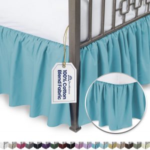 SHOPBEDDING Anti-Dust Machine Washable Bed Skirt