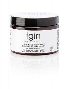 tgin Miracle Repairx Biotin & Castor Oil Protein Treatment For Hair
