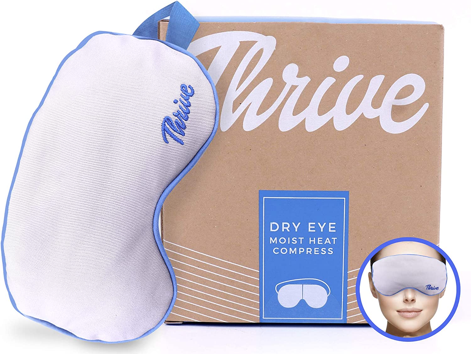 Thrive Cotton Moist & Cooling Eye Mask