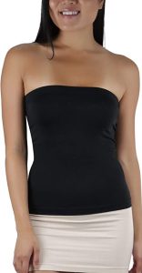 ToBeInStyle Over-The-Hip Length Tube Top