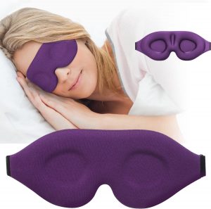 ZGGCD 3D Contoured Memory Foam Sleep Mask