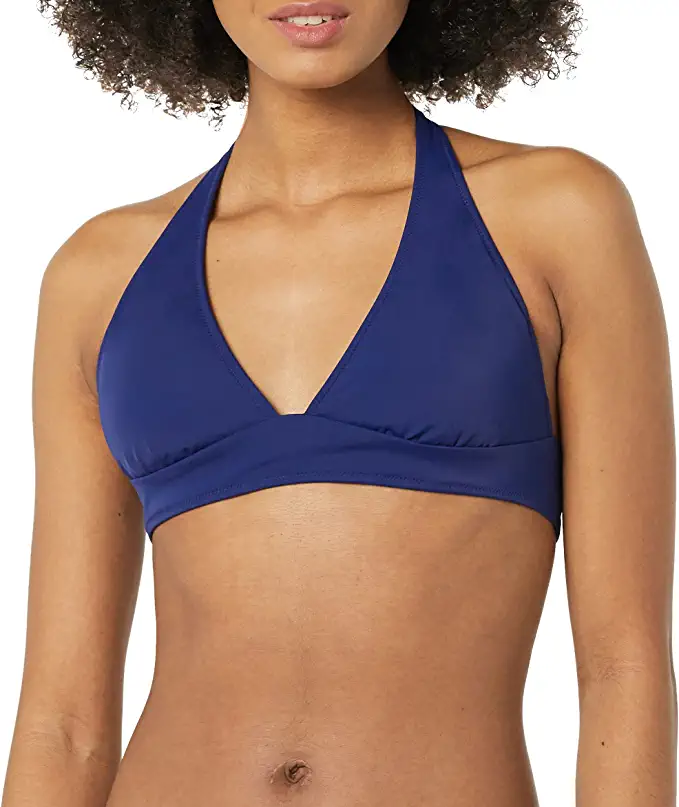 Amazon Essentials Quick-Dry UPF 50 Halter Bikini Top