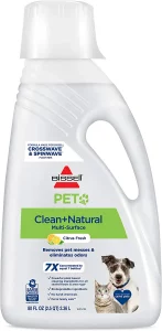 Bissell PET Eco-Friendly Natural Carpet Cleaner, 80-Ounce