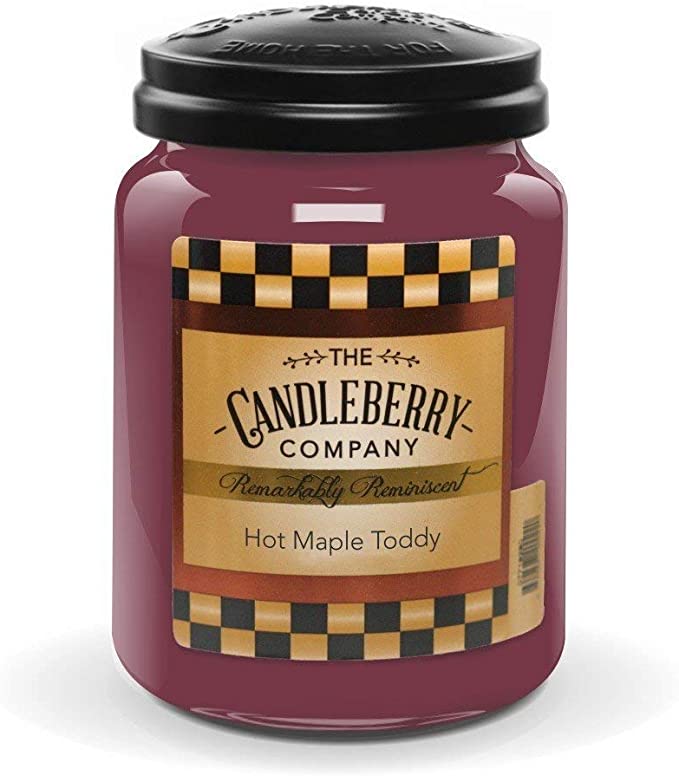 Candleberry Company Hot Maple Toddy Home Fragrance Candles
