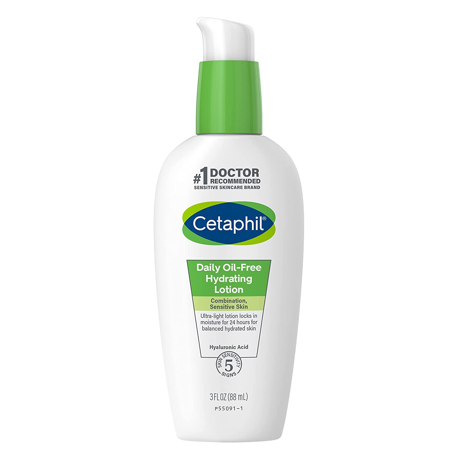 Cetaphil Oil-Free Hypoallergenic Facial Moisturizer