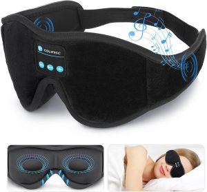 COLIFRSC Bluetooth Headphones Weighted Sleep Mask