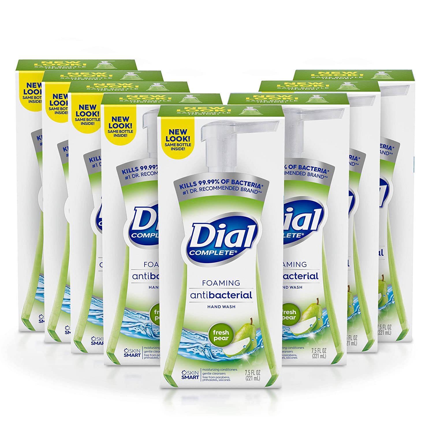 Dial Skin Smart Paraben-Free Hand Soap, 8-Pack