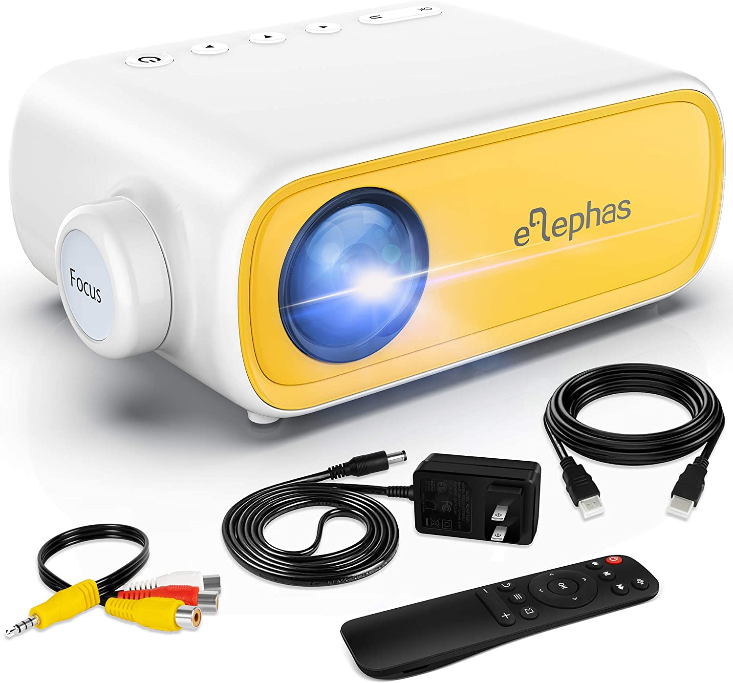 ELEPHAS Children’s Built-In Speaker Mini Projector