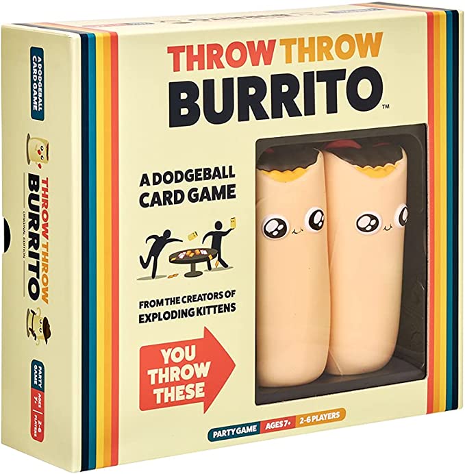 Exploding Kittens Throw Throw Burrito Party Games
