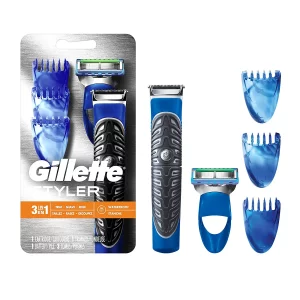 Gillette 3-In-1 Easy Grip Handle Beard Trimmer