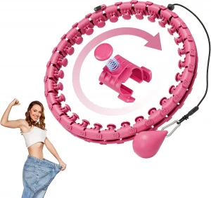 GOBEES Plus Size Weighted Exercise Hoop