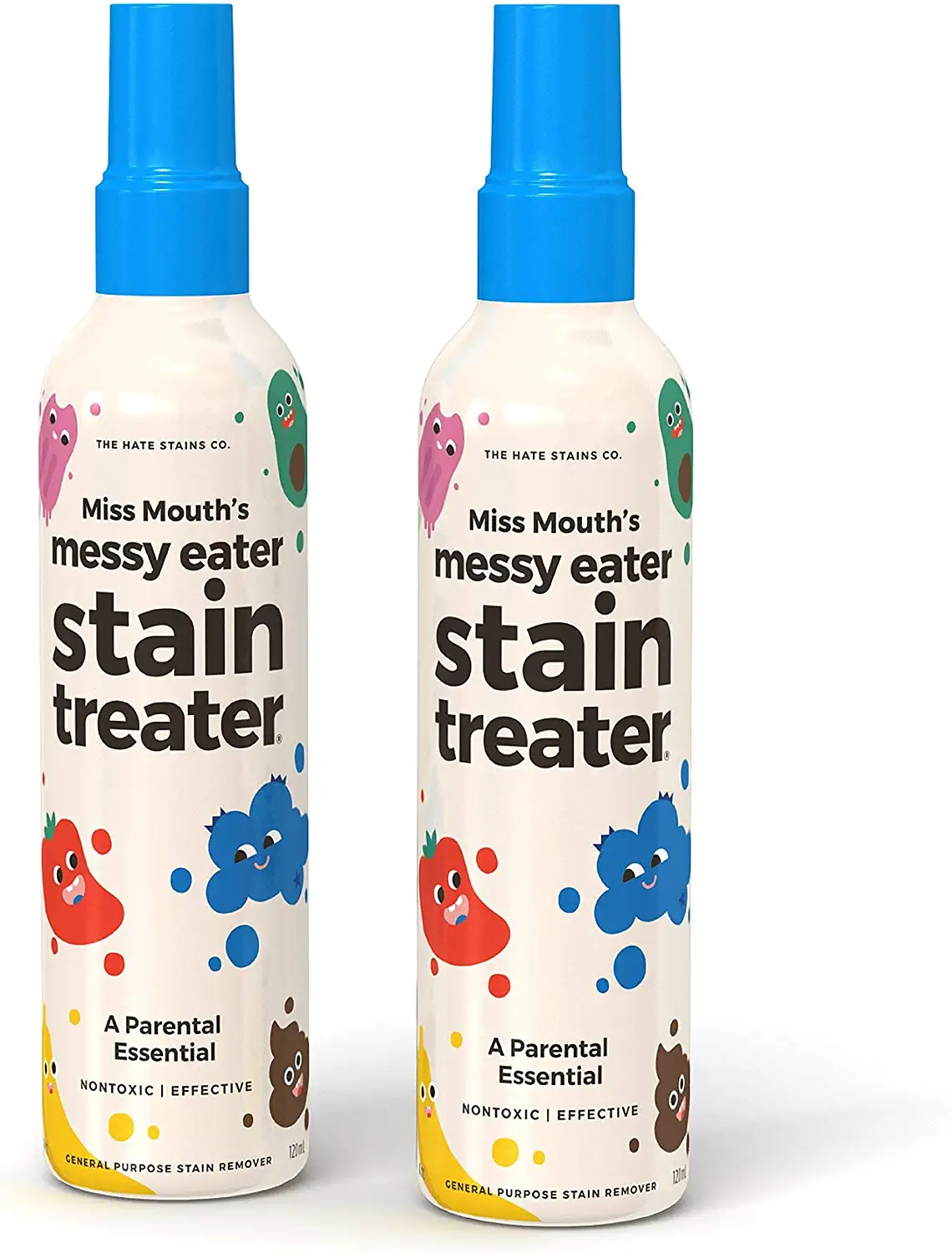 Hate Stains Children’s Essential Household Stain Remover, 2-Pack