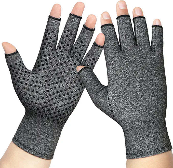 JIUFENTIAN Fingerless Compression Gloves For Arthritis