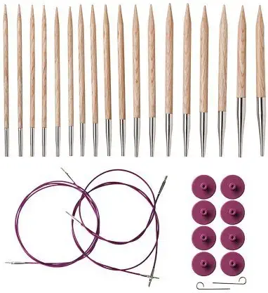 Knit Picks Knitting Needle Set With Carrying Case, 18-Piece