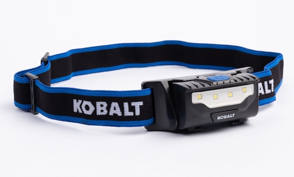 Kobalt headlamp