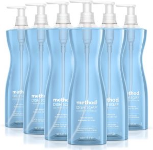 Method Plant-Based Grease-Cutting Dish Soap, 6-Pack