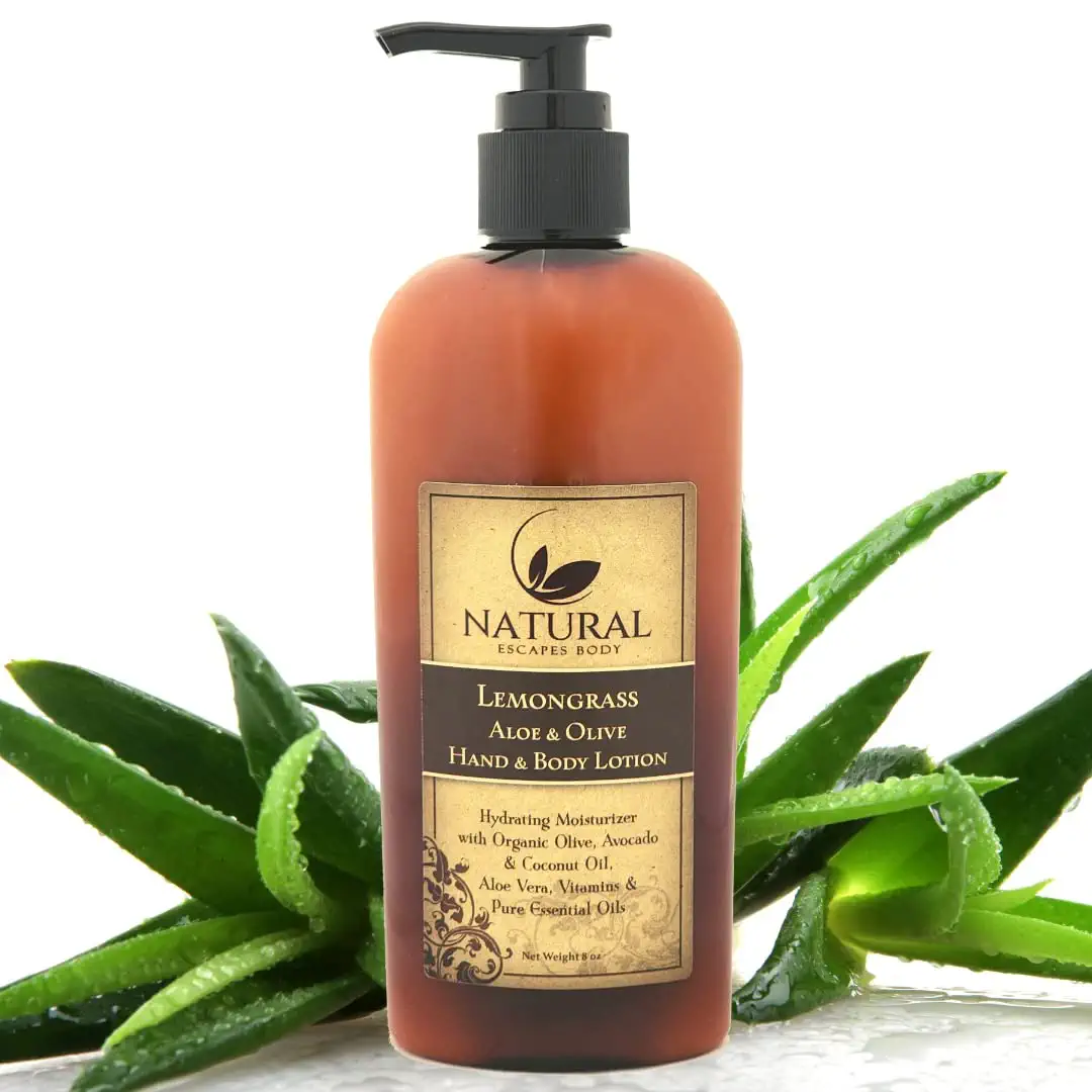 Natural Escapes Hydrating Vegan Organic Hand Lotion For Dry Skin