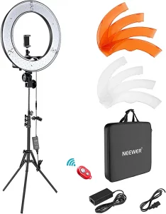Neewer 18 Inch Ring Light iPhone Tripods Kit