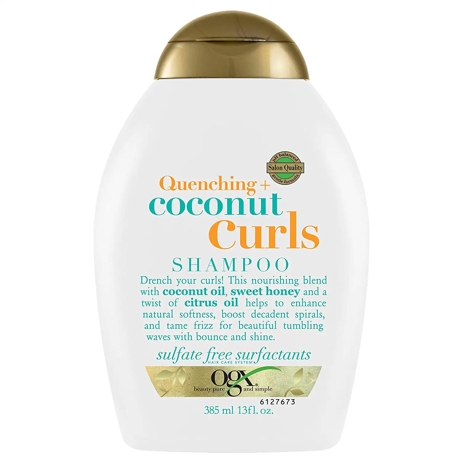 OGX Quenching + Coconut Hydrating Curly Hair Shampoo