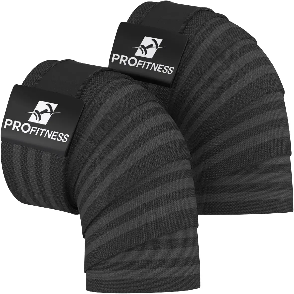 ProFitness Injury-Reducing Fabric Knee Wrap For Weightlifting