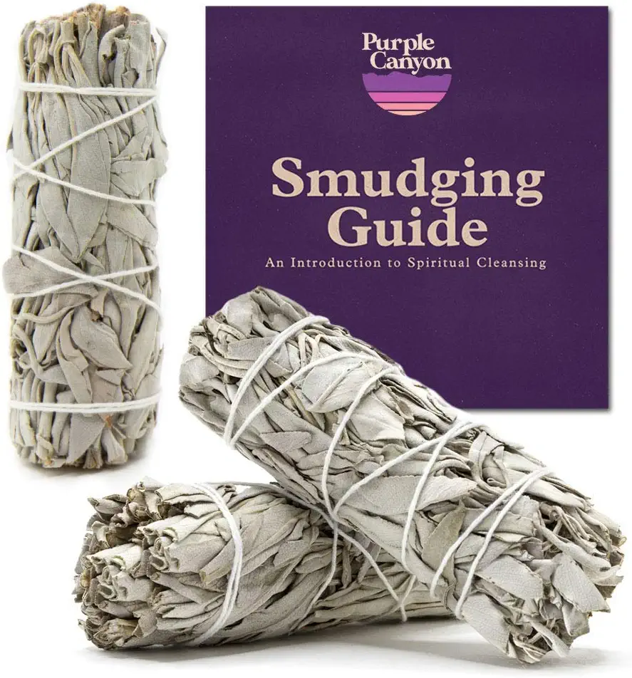 Purple Canyon White Sage Smudge Sticks, 3-Pack