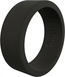 QALO Basic Silicone Wedding Rings For Men