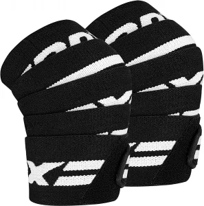 RDX Breathable Cotton Knee Wrap For Weightlifting