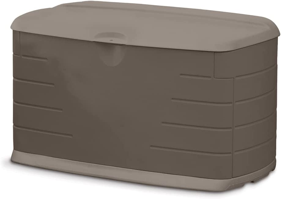 Rubbermaid UV Resistant Outdoor Toy Box Storage, 72.6-Gallon