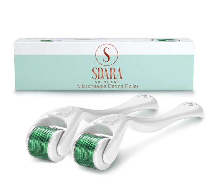 Sdara Skincare Safe Anti-Wrinkle Derma Roller, 2-Pack
