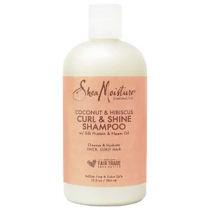 SheaMoisture Coconut & Hibiscus Curly Hair Shampoo