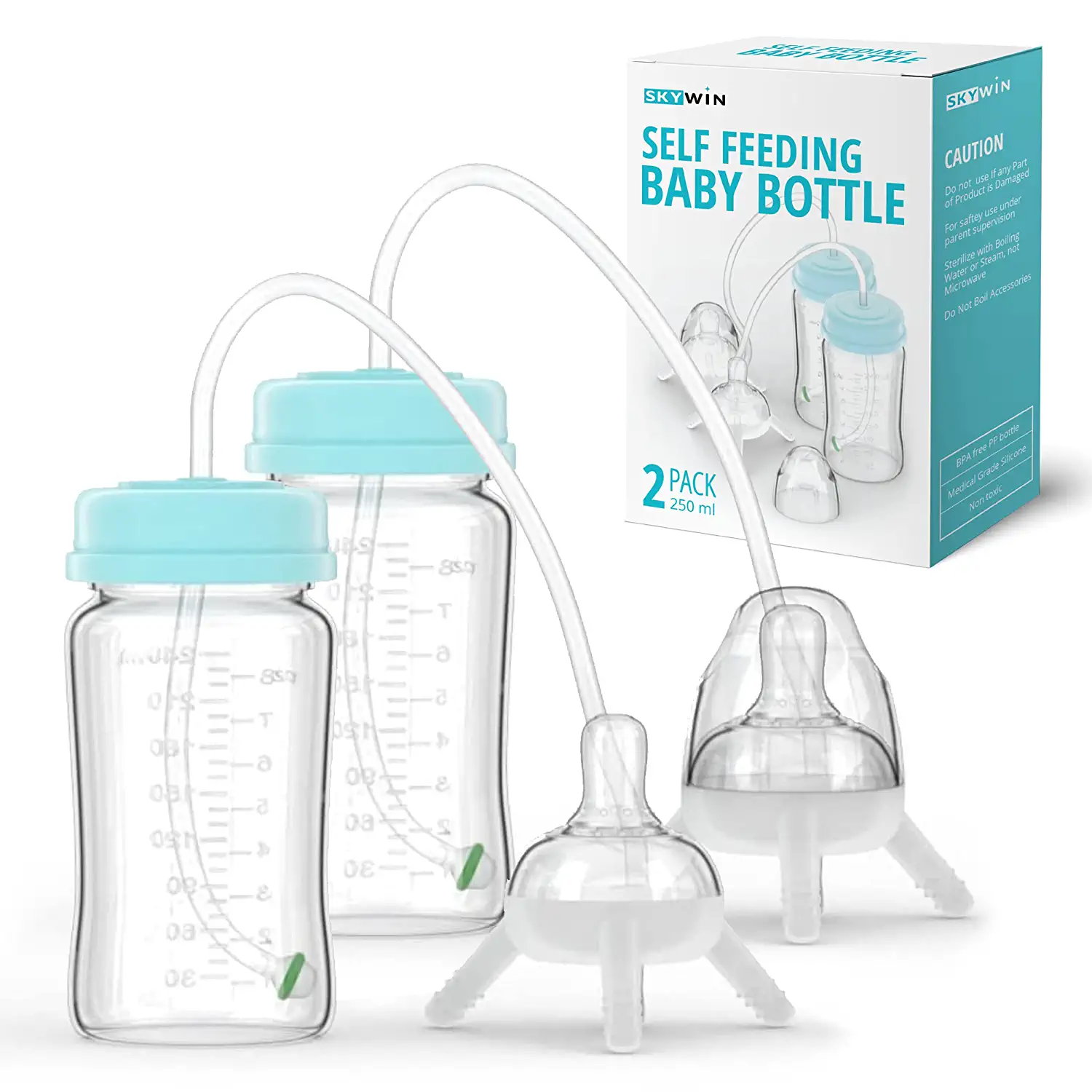Skywin Leakproof Portable Hands-Free Baby Bottle Holder